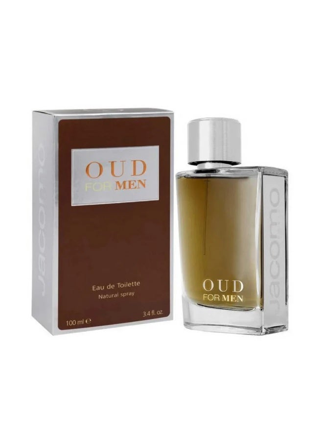 Jacomo Oud For Men Eau De Toilette 100Ml 3.4Fl Oz Spray - Image 1